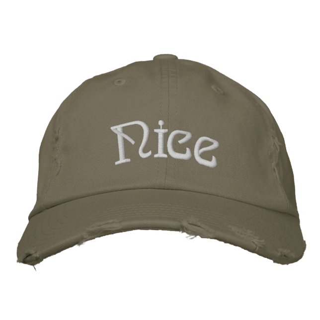 Gorra Bordada - Navidad Personalizada Divertida (Anverso)