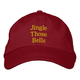 Gorra Bordada Navidades divertidos insinuando oro rojo