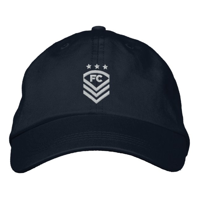 Gorra Bordada NAVY FC Bebisbol Embrodado (Anverso)