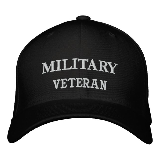 GORRA BORDADA NAVY, VETERANO (Anverso)