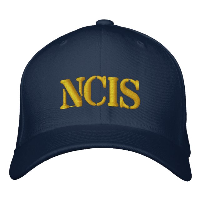 GORRA BORDADA NCIS (Anverso)