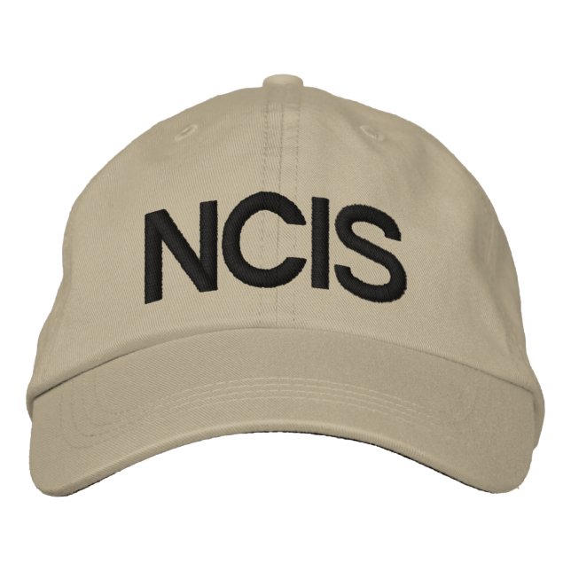 GORRA BORDADA NCIS (Anverso)