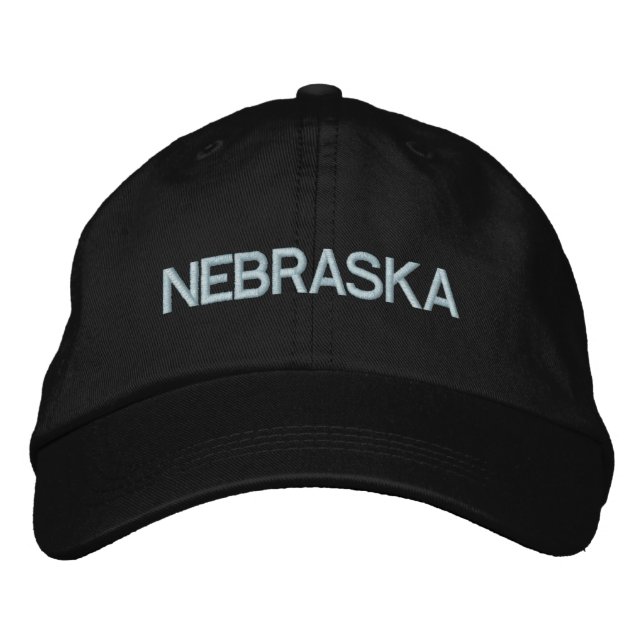 Gorra Bordada Nebraska Cap (Anverso)
