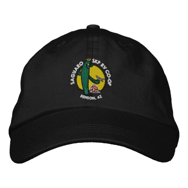 Gorra Bordada - Negra (Anverso)