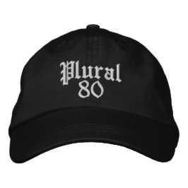 Gorra Bordada Negro monocromático