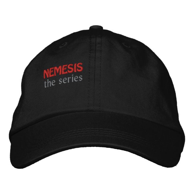 Gorra Bordada NÉMESIS, la serie (Anverso)