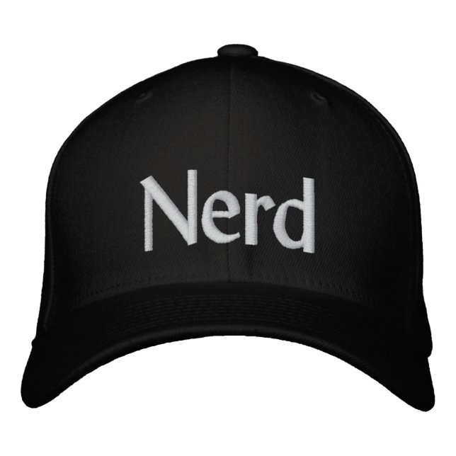 Gorra Bordada Nerd (Anverso)