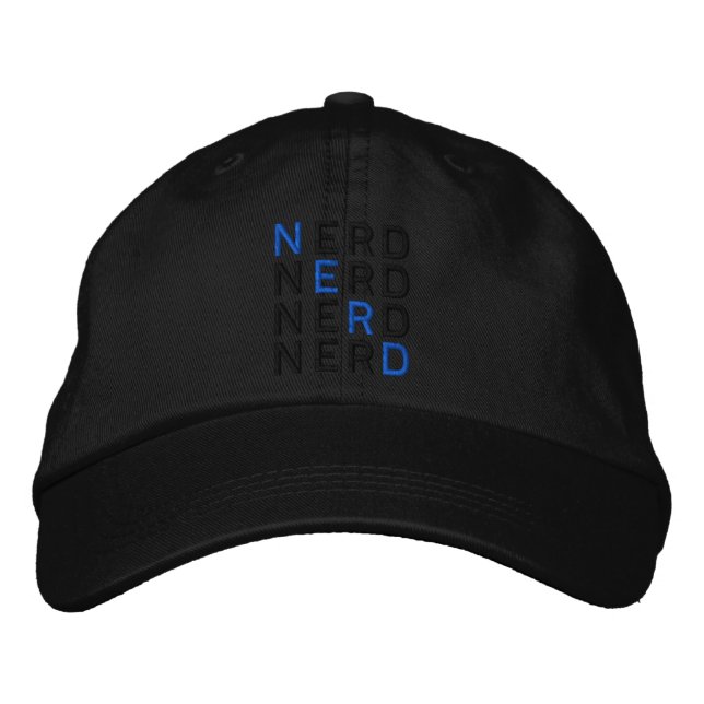 Gorra Bordada Nerd (Anverso)