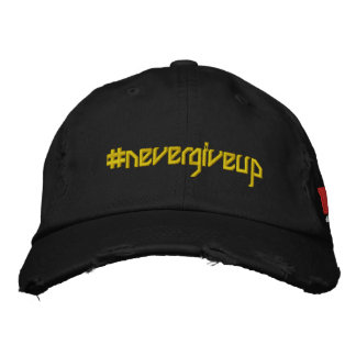 Gorra Bordada Nevergiveup (logotipo)