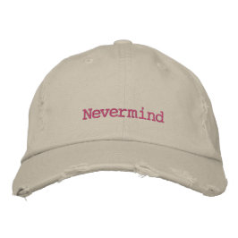 Gorra Bordada Nevermind Dad Cap