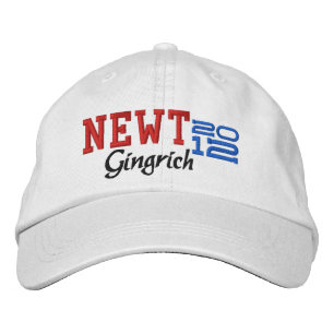 Gorra Bordada Newt Gingrich Veintidós 2012