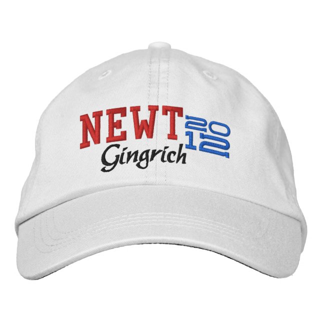Gorra Bordada Newt Gingrich Veintidós 2012 (Anverso)