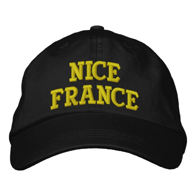 GORRA BORDADA NICE FRANCE (Anverso)