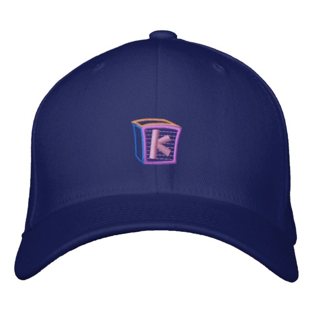 Gorra Bordada Niños bloquean K (Anverso)