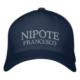 Gorra Bordada Nipote (sobrino o nieto) personalizado