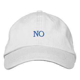 GORRA BORDADA NO