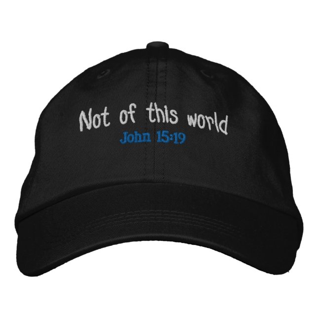 Gorra Bordada No de este mundo (Anverso)