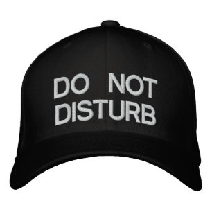 GORRA BORDADA NO DISTURBAR