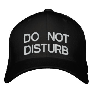 GORRA BORDADA NO DISTURBAR