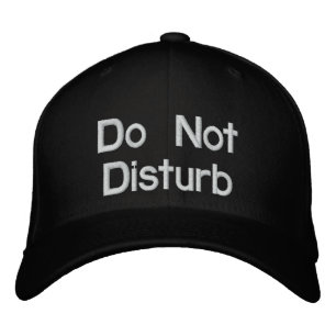 Gorra Bordada No molestar