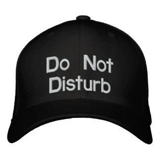 Gorra Bordada No molestar