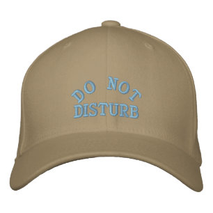 Gorra Bordada No molestar