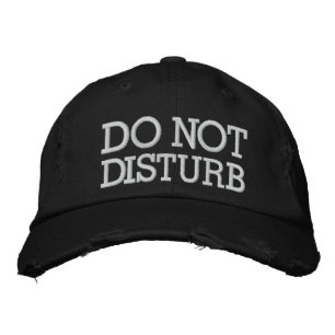 Gorra Bordada No molestar por SRF