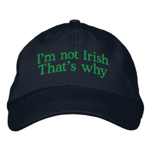 Gorra Bordada No soy irlandés