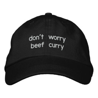 Gorra Bordada no te preocupes curry de ternera
