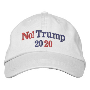 Gorra Bordada NO Trump 2020