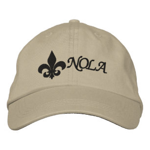 Gorra Bordada NOLA Fleur De Lis