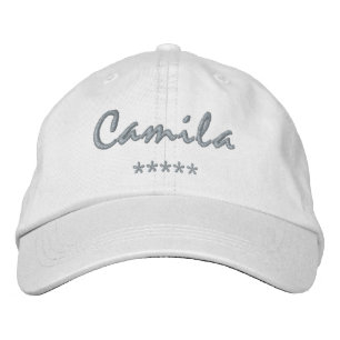 Gorra Bordada Nombre Camila