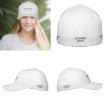 Gorra Bordada Nombre comercial púrpura bordado en la cápsula<br><div class="desc">Tapar que puede personalizar escribiendo su nombre de negocio. Se bordará en la gorra. El color del hilo es morado. Puede incluirlo en sus productos promocionales, regalar artículos o regalos a sus clientes o clientes, una estrategia de marketing para promocionar su negocio o su marca. Límite de personalizable que puede...</div>