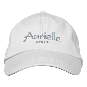 Gorra Bordada Nombre de Aurielle