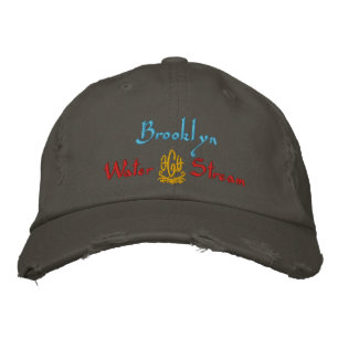 Gorra Bordada Nombre de Brooklyn con el níquel inglés del sign