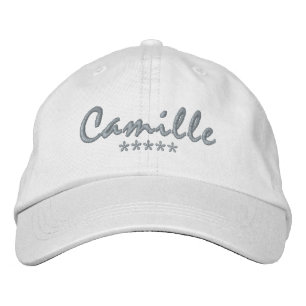 Gorra Bordada Nombre de Camille