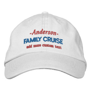 Gorra Bordada Nombre de encargo de las vacaciones el   del viaje