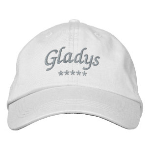 Gorra Bordada Nombre de Gladys