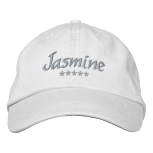 Gorra Bordada Nombre de jazmín