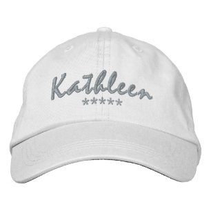 Gorra Bordada Nombre de Kathleen