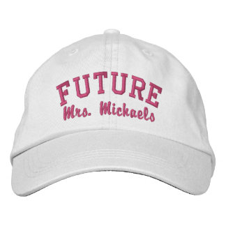 Gorra Bordada Nombre de la Novia Embroiderado Personalizado