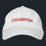 Gorra Bordada nombre de la ocasión del texto del cambio de 12<br><div class="desc">Estilo: Casquillo ajustable básico de la ropa alternativa ¿Quiera un gorra cómodo apuesto? Este su para usted. De la ropa alternativa, este casquillo de la tela cruzada del tipo de tela de algodón tiene una cuenta precurvada, la correa del paño y un cierre de cobre amarillo antiguo de la hebilla...</div>