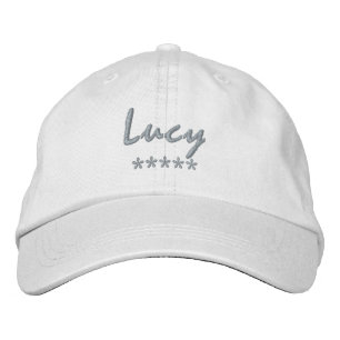 Gorra Bordada Nombre de Lucy