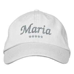 Gorra Bordada Nombre de María