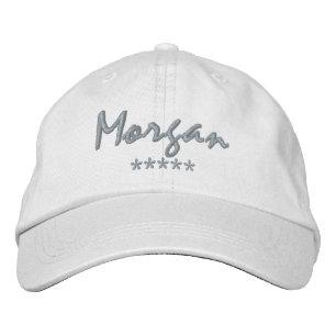 Gorra Bordada Nombre de Morgan