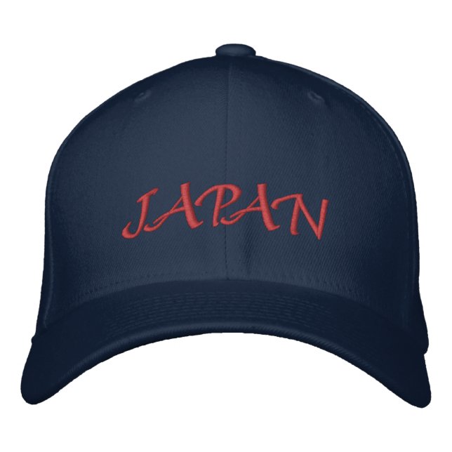 Gorra Bordada Nombre de país de Japón (Anverso)