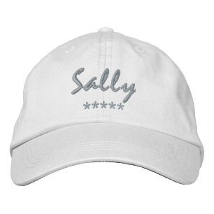 Gorra Bordada Nombre de sally