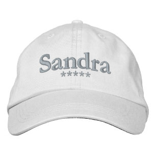 Gorra Bordada Nombre de Sandra