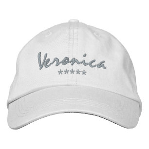Gorra Bordada Nombre de Veronica
