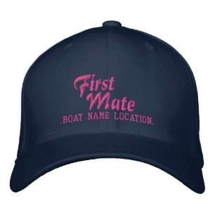 Gorra Bordada Nombre del Personalizable del primer destino